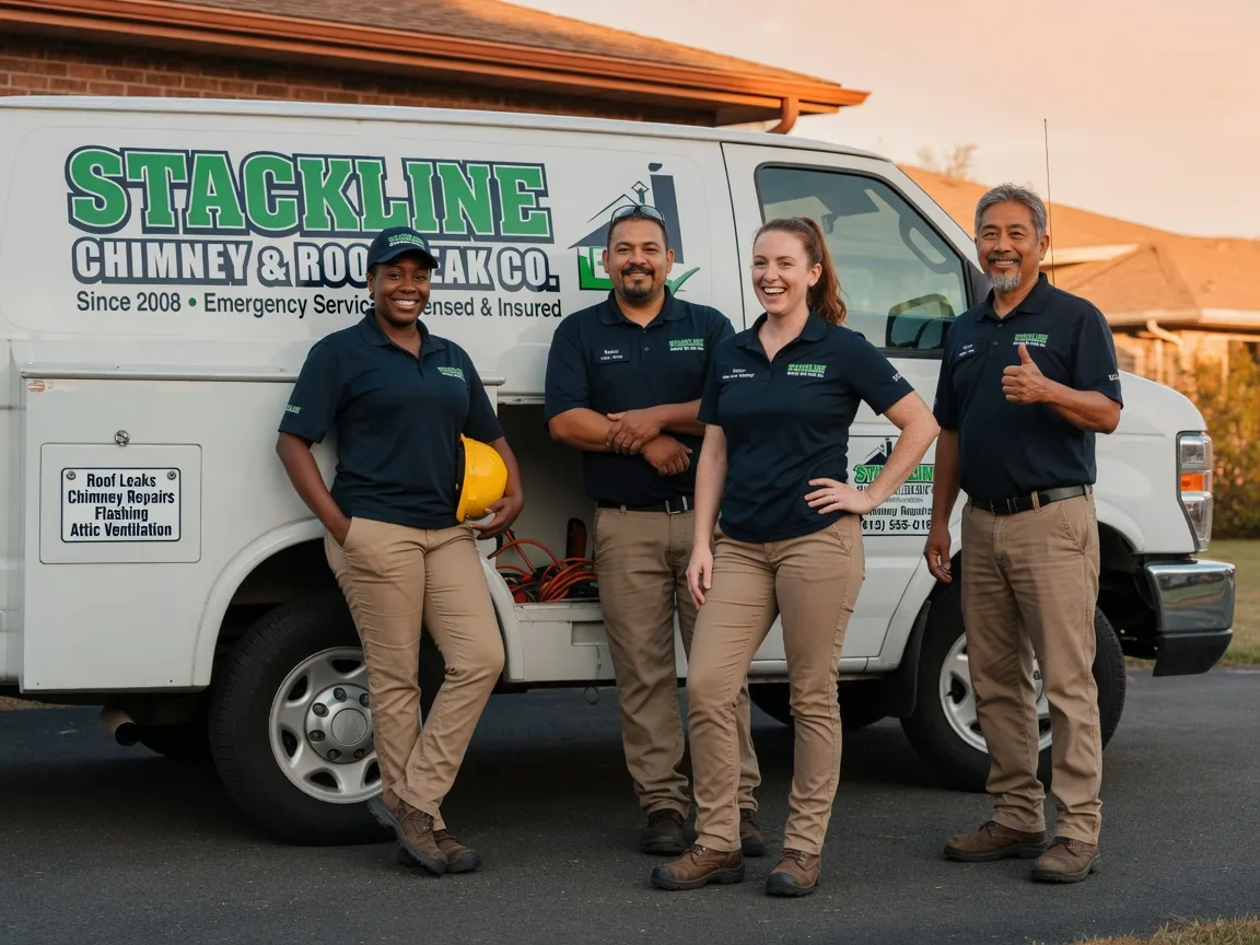 Chimney flashing repair company in Forest, VA